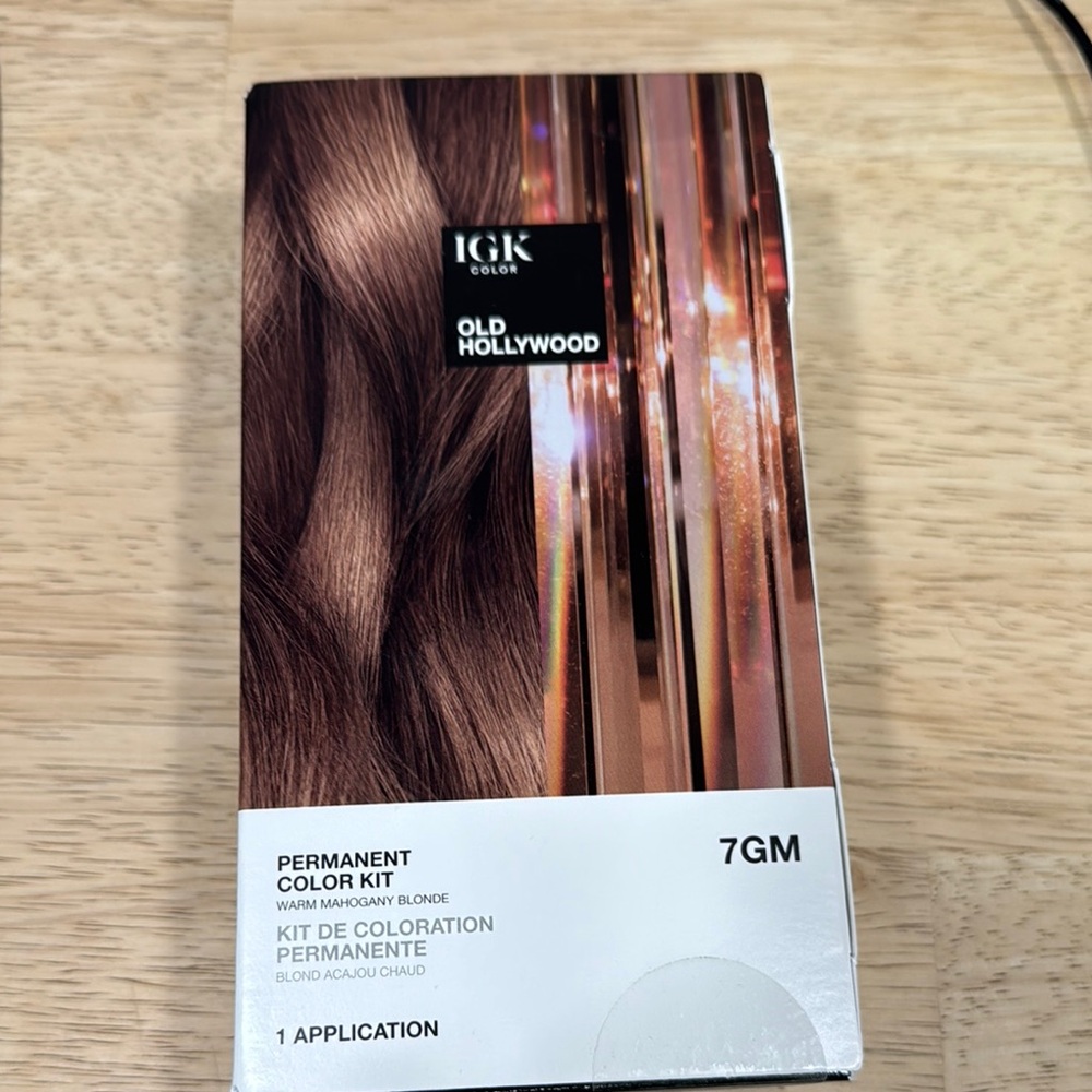GK Professional Brown Hair Color Kit Rich Chocolate Shine